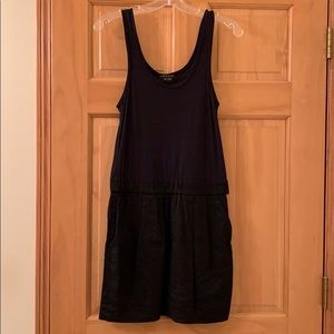 DONATED Theory rich blk dress w/front pockets. 5⭐️Seller Posh Ambassador.